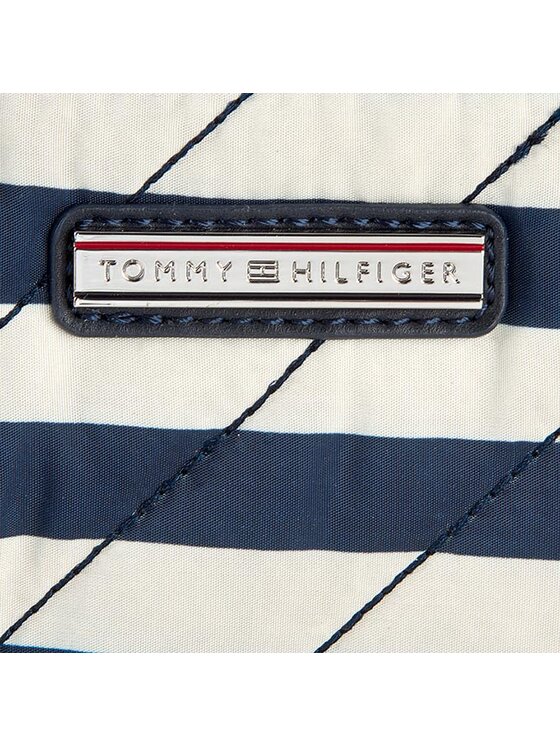 Tommy Hilfiger TOMMY HILFIGER Μεγάλο Πορτοφόλι Γυναικείο Nena Large Z/A Wallet Stripe AW0AW01864