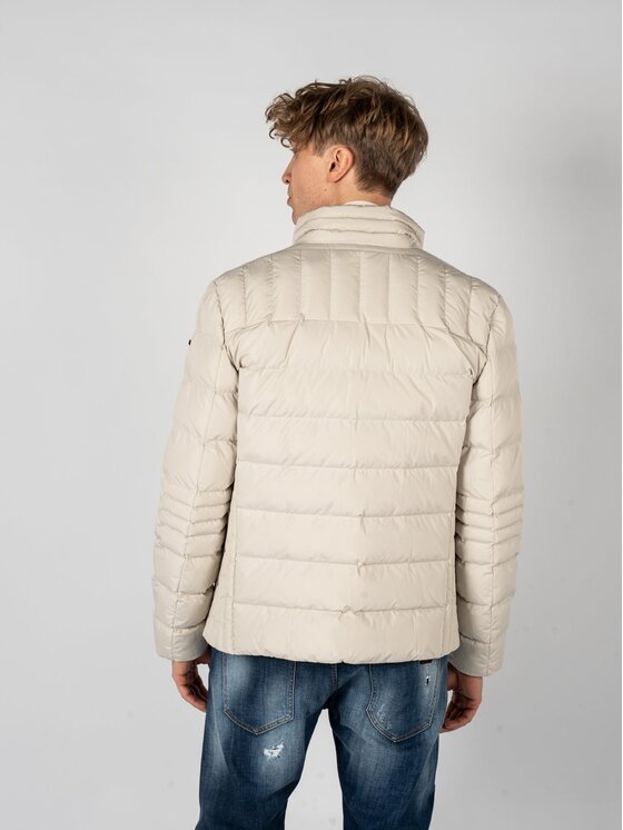 Geox Geox Bunda pro přechodné období M2628DT2941 Écru Regular Fit