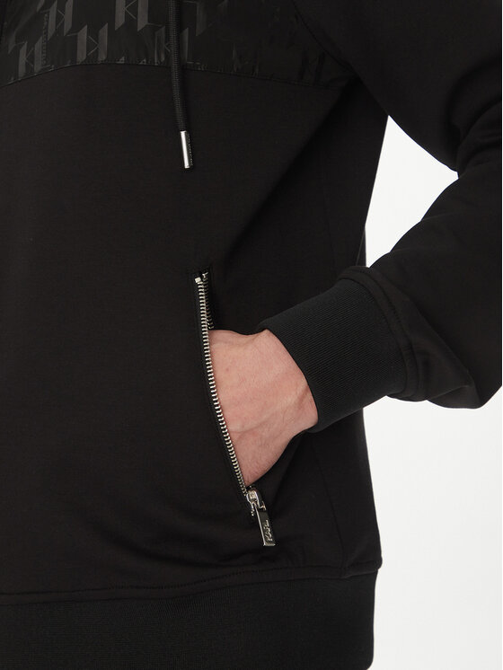 KARL LAGERFELD KARL LAGERFELD Mikina 705022 552901 Černá Regular Fit