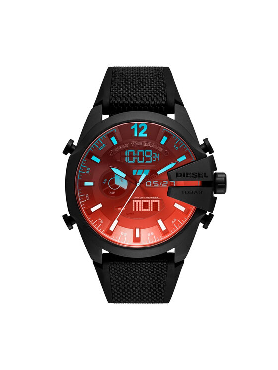 Diesel Diesel Uhr Mega Chief DZ4548 Schwarz