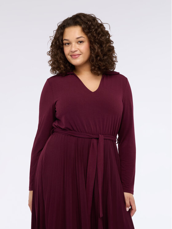 Fiorella Rubino Fiorella Rubino Abito da sera 7081L001229N036 Bordeaux A-Line Fit