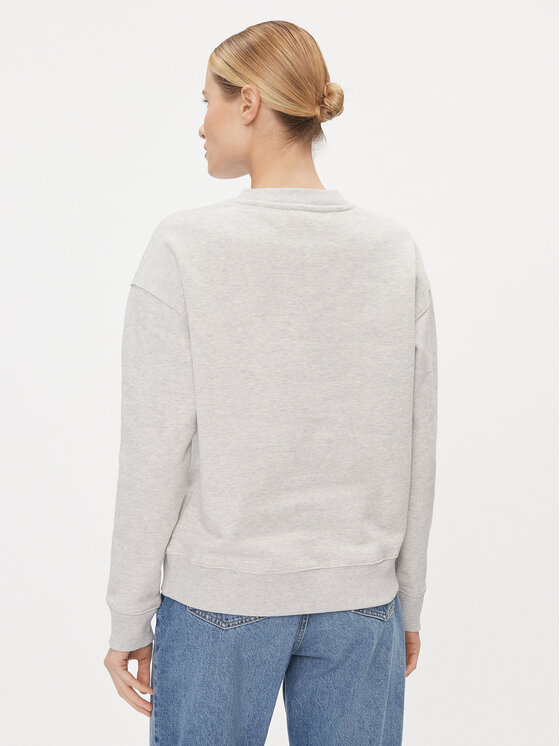 Tommy Jeans Tommy Jeans Sweatshirt Graphic Flag DW0DW17328 Grau Boxy Fit