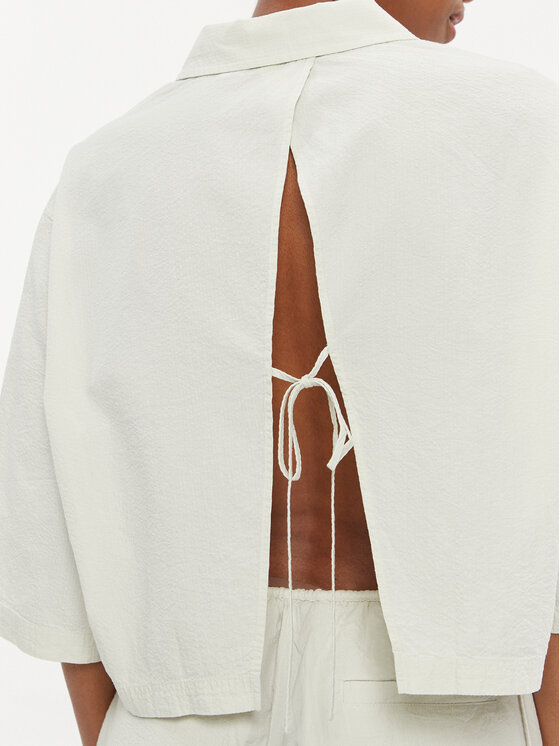 Calvin Klein Jeans Calvin Klein Jeans Πουκάμισο J20J223426 Εκρού Relaxed Fit