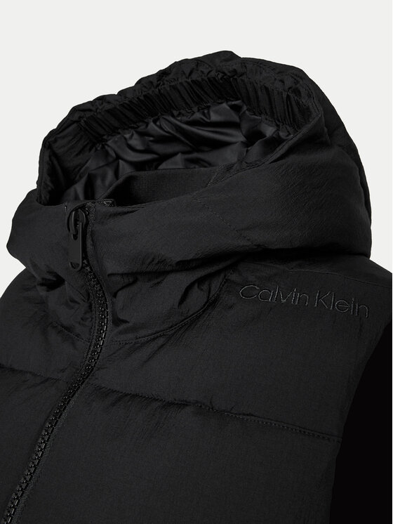 Calvin Klein Performance Calvin Klein Performance Bezrękawnik 00GWF4O510 Czarny Regular Fit