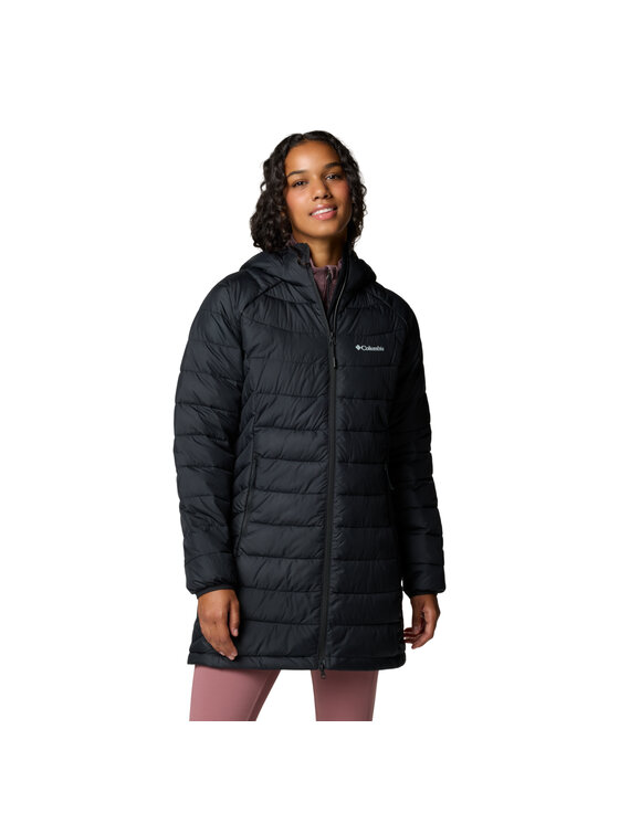 Columbia Columbia Kurtka przejściowa Powder Lite II Mid Jacket Czarny Regular Fit