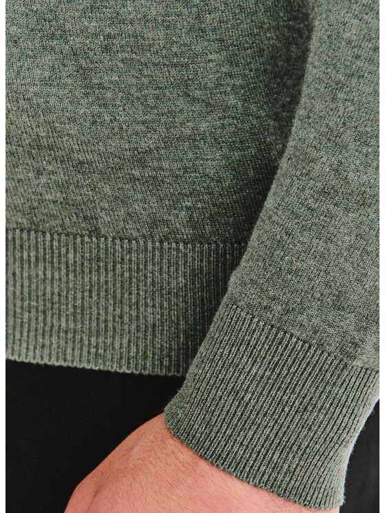 Pako Lorente Pako Lorente Sweter P25WN-2X-034 Zielony Classic Fit