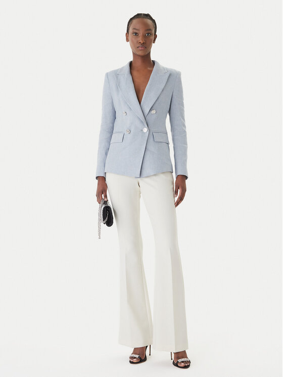 Marella Marella Sakko Bussola 2613041181 Himmelblau Regular Fit