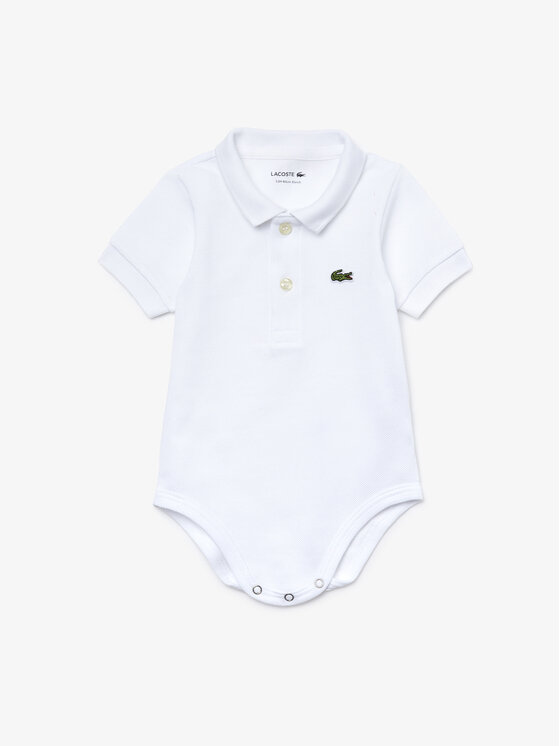 Lacoste Body da neonato 4J6963 Bianco, taglia : 12M