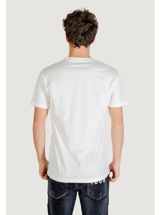 The Bomber The Bomber T-shirt Calciatore Bianco To Fit