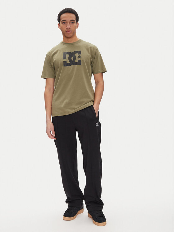 DC Shoes DC Shoes T-Shirt ADYZT05373 Zielony Heritage Fit