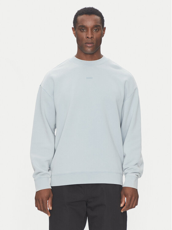 HUGO HUGO Mikina Dopaly 50540920 Světle modrá Relaxed Fit