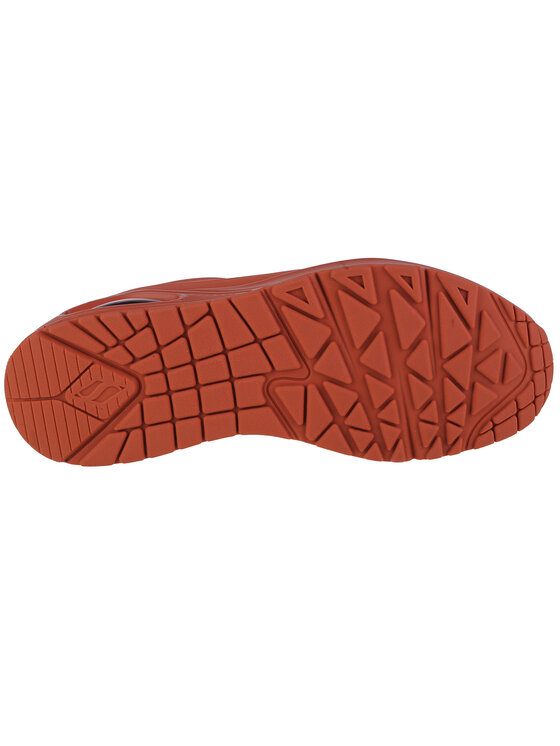 Skechers Skechers Sneakersy Uno-Stand on Air Pomarańczowy