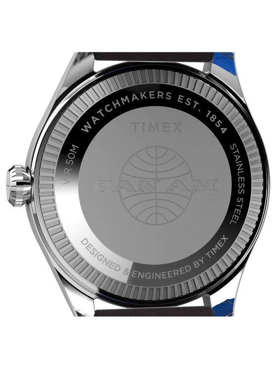 Timex Timex Zegarek TWG030100 Brązowy