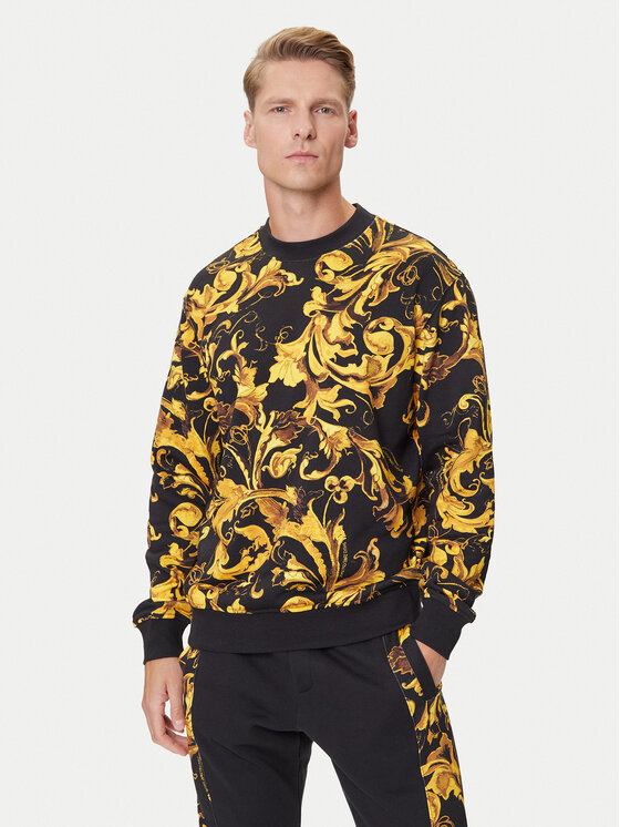 Versace Jeans Couture Versace Jeans Couture Μπλούζα 79GAI3R0 FS201 Μαύρο Regular Fit