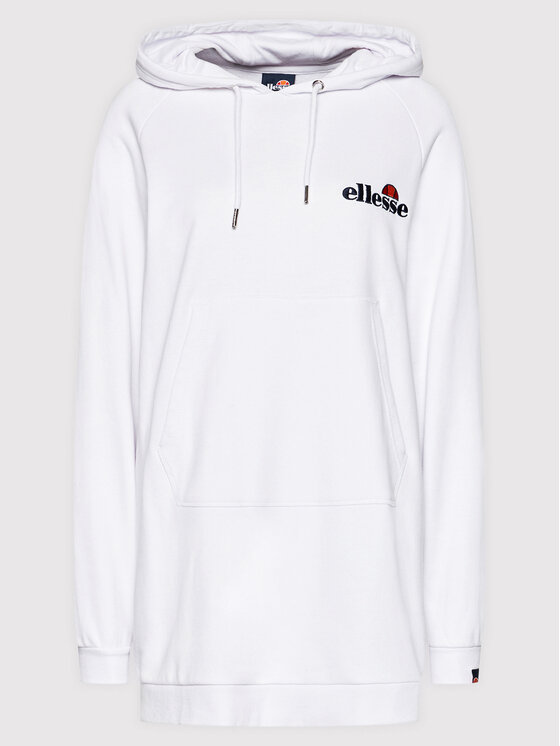 Ellesse Ellesse Sukienka dzianinowa Honey SGK13289 Biały Relaxed Fit