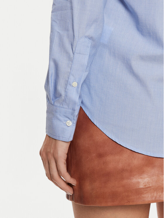 LAUREN RALPH LAUREN Lauren Ralph Lauren Srajca 200940254001 Svetlo modra Straight Fit
