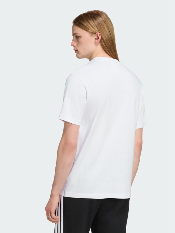 adidas adidas Koszulka techniczna 169729 Biały Regular Fit