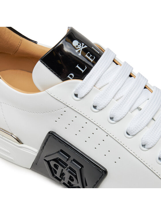 PHILIPP PLEIN PHILIPP PLEIN Sneakersy FADS USC0565 PLE025N Biela