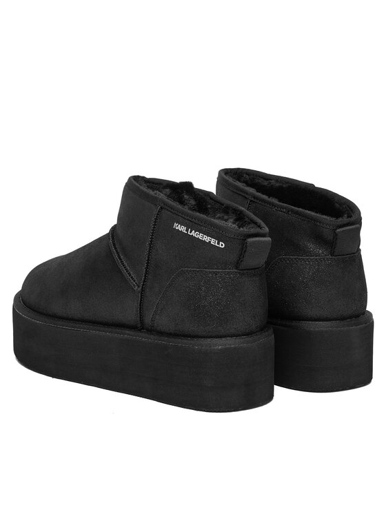 KARL LAGERFELD KARL LAGERFELD Sniego batai Thermo KL48523 Juoda