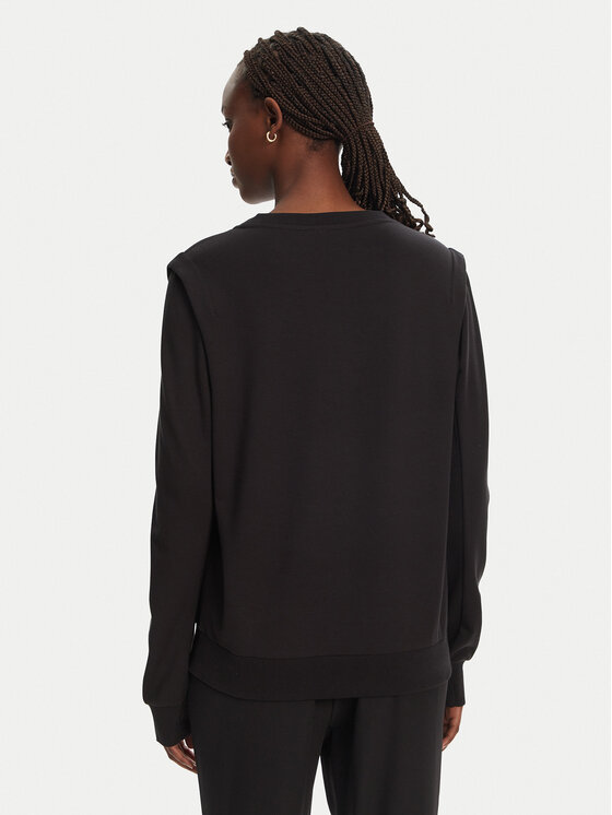 Liu Jo Sport Liu Jo Sport Felpa TA5039 JS182 Nero Relaxed Fit