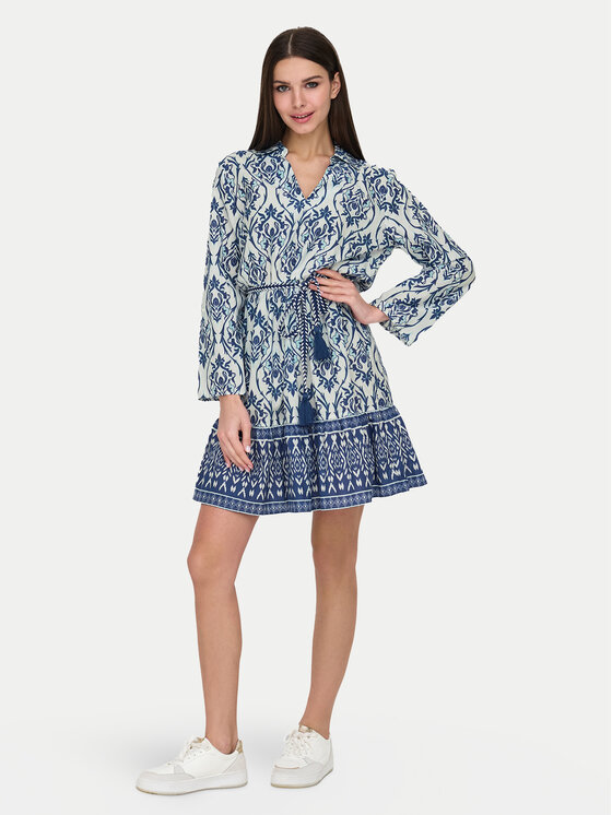 JDY JDY Košilové šaty Anna 15325610 Modrá Regular Fit