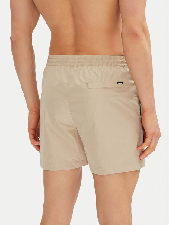 Calvin Klein Swimwear Calvin Klein Swimwear Шорти для плавання KM0KM01111 Бежевий Regular Fit