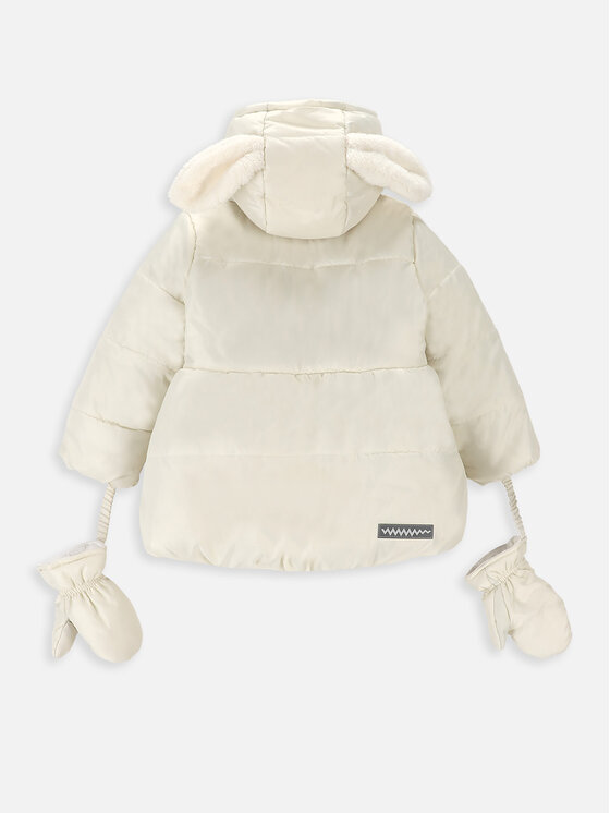 Coccodrillo Coccodrillo Зимно яке ZC3152102OGN Екрю Regular Fit