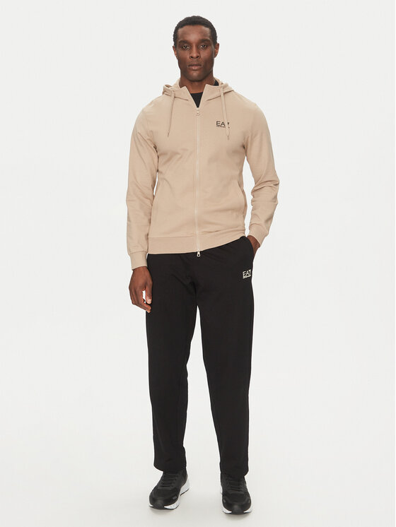 EA7 Emporio Armani EA7 Emporio Armani Felpa 8NPM33 PJVRZ U6155 Beige Regular Fit