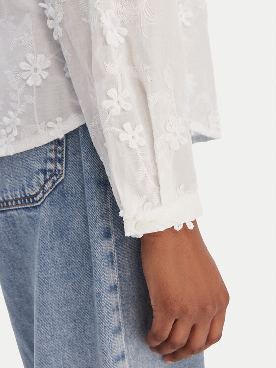 Tatuum Tatuum Blusa Relia T2501.044 Bianco Regular Fit