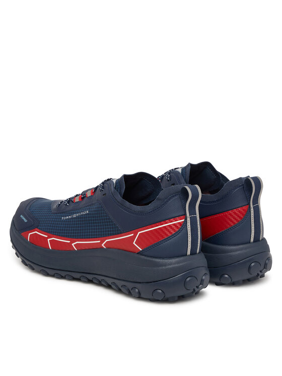 Tommy Hilfiger Tommy Hilfiger Superge The Canyon X M Mix Runner Wpm FM0FM06066 Mornarsko modra