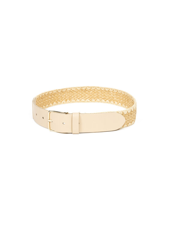 Deni Cler Milano Deni Cler Milano Pasek T-DC-P107-F2-77-12-1 Beżowy
