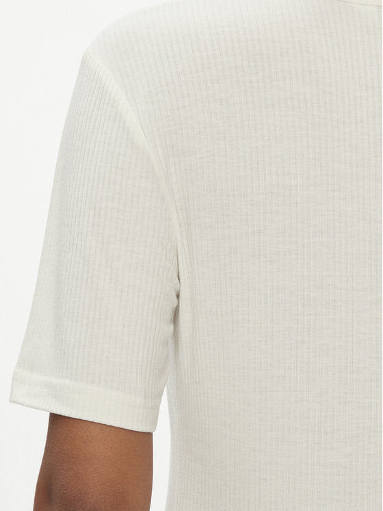 Lee Lee Póló Elbow 112350601 Ekru Slim Fit