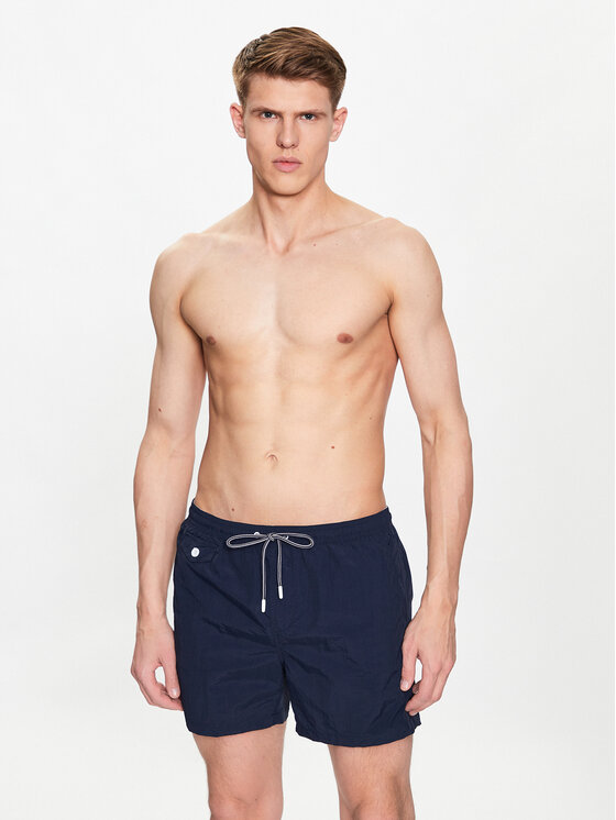 Brave Soul Brave Soul Pantaloni scurți pentru înot MSRT-PIER Bleumarin Regular Fit
