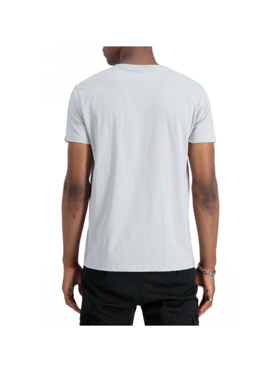 Alpha Industries Alpha Industries T-Shirt AI.118502-666-L Szary Regular Fit