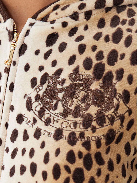 Juicy Couture Juicy Couture Bluza JCGAS225012A Beżowy Slim Fit