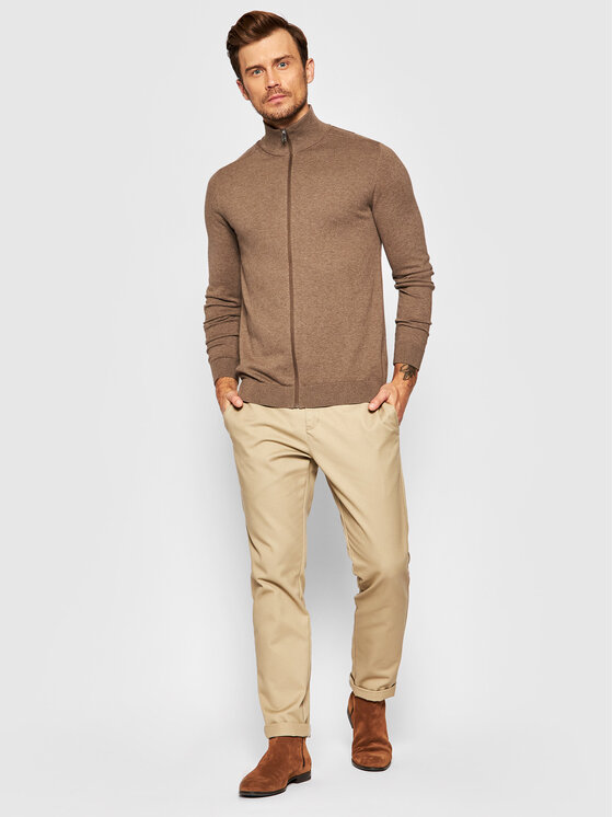Selected Homme Selected Homme Ζακέτα Berg 16074688 Καφέ Regular Fit