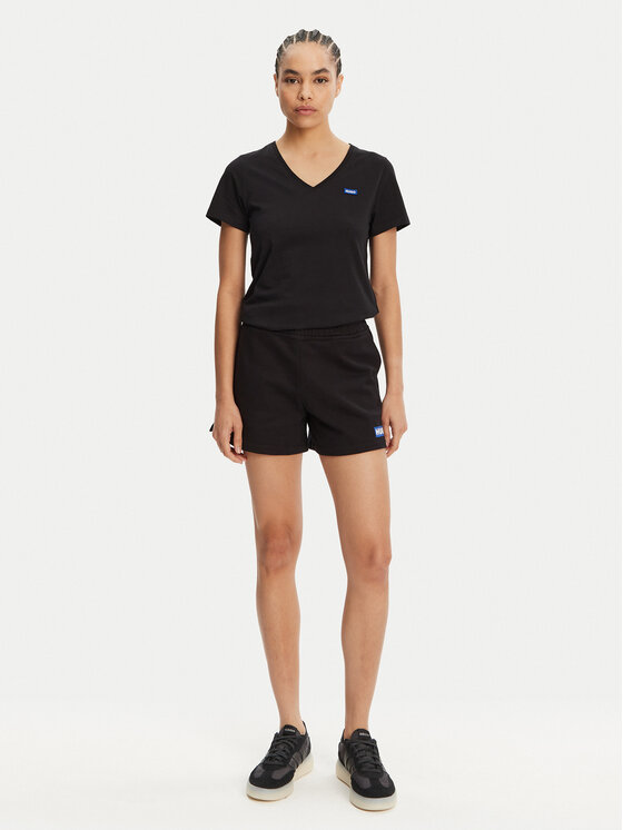HUGO HUGO T-shirt Classic 50513667 Crna Slim Fit