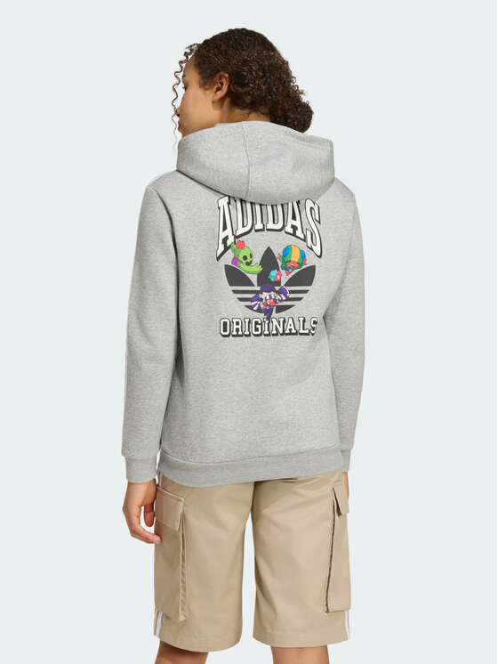 adidas adidas Bluza 169823 Szary Loose Fit