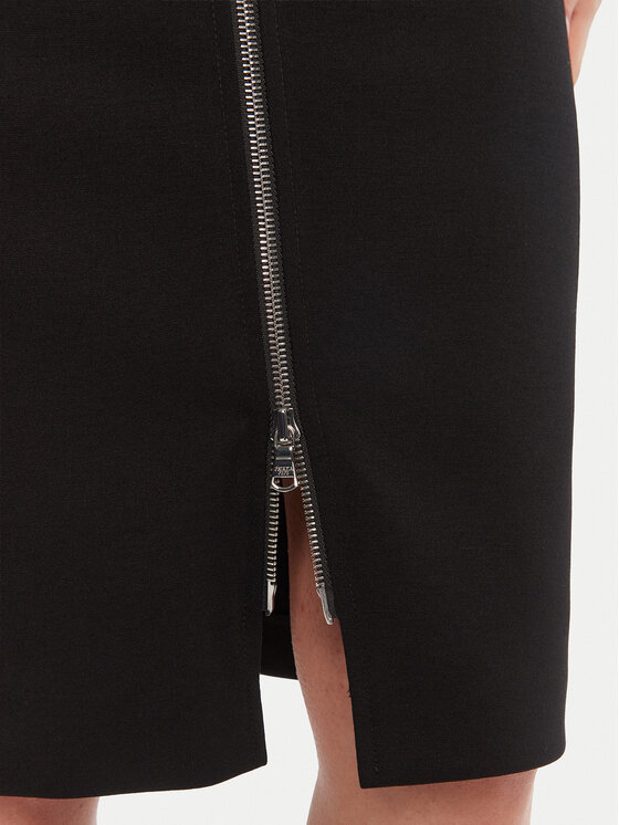 Patrizia Pepe Patrizia Pepe Spódnica ołówkowa 8G0485 A025 Czarny Regular Fit