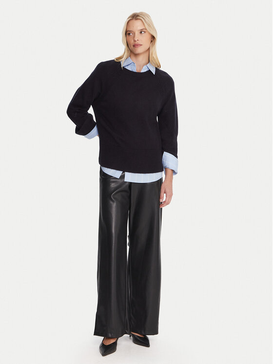 Marella Marella Пуловер Emme by Marella Alaska 2525366102 Тъмносин Regular Fit