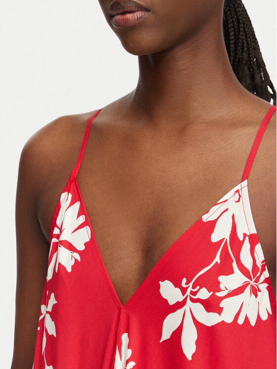 Seafolly Seafolly Φόρεμα καλοκαιρινό Mayflower 55740-DR Κόκκινο Regular Fit
