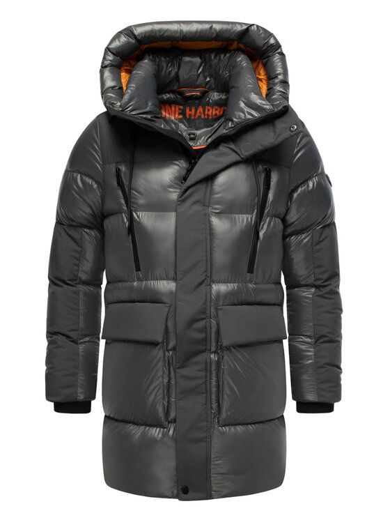 Stone Harbour Stone Harbour Kurtka zimowa Nelioon Szary Regular Fit