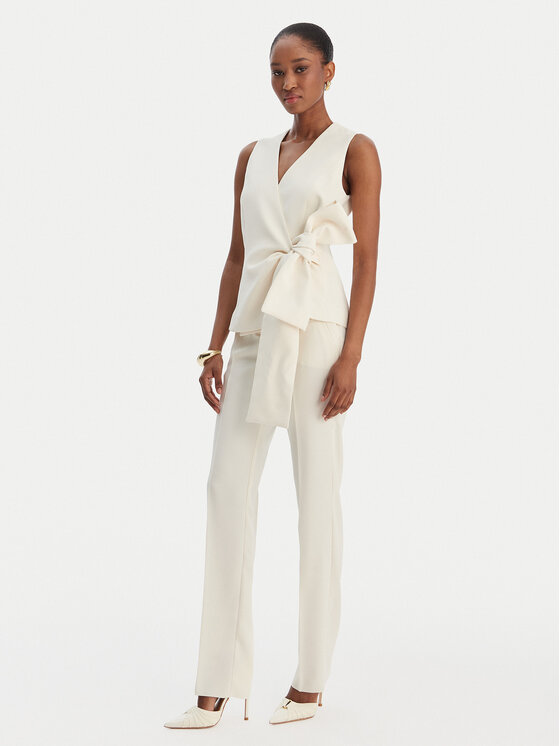 Marella Marella Uzvalka veste Lirica 2613161043 Écru Regular Fit