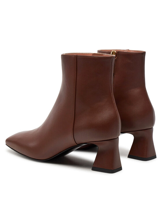 Pollini Pollini Botki SA21045C1LTD0217 Brązowy