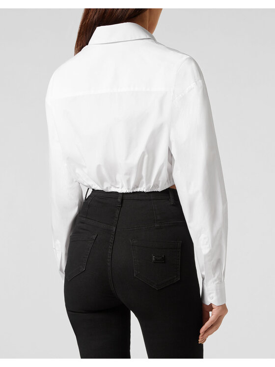 PHILIPP PLEIN PHILIPP PLEIN Košile 2847 Bílá Fitted Fit