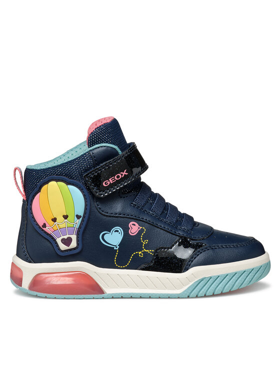 Geox Geox Sneakersy J Inek J56ASA 0BCKC C4358 S Granatowy