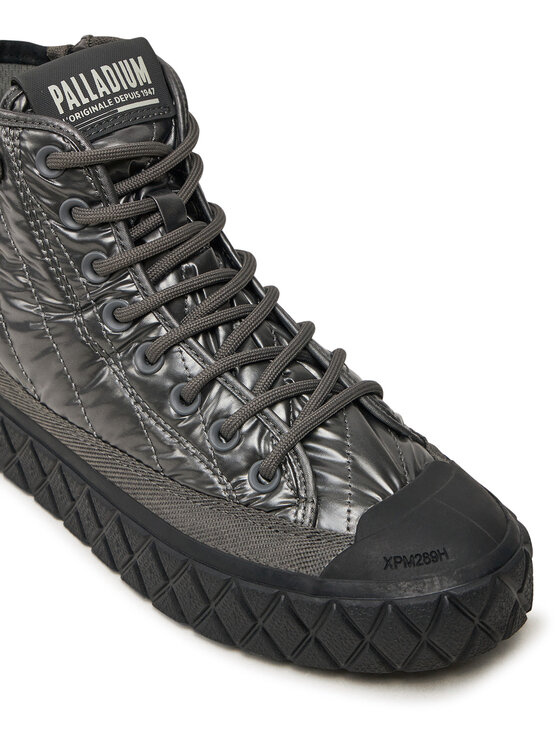Palladium Palladium Schnürstiefeletten Palla Ace Re-Quilt W 94325-048-M Grau