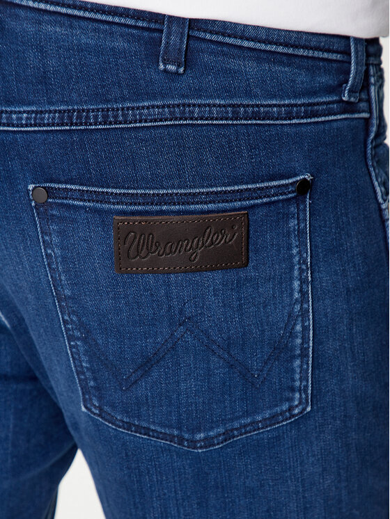 Wrangler Wrangler Jeansy Larston 112341425 Niebieski Slim Fit