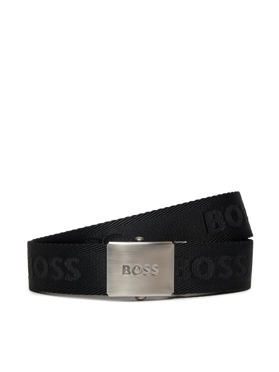 Boss Vīriešu josta Icon Ro J Sz35 50481646 Melns