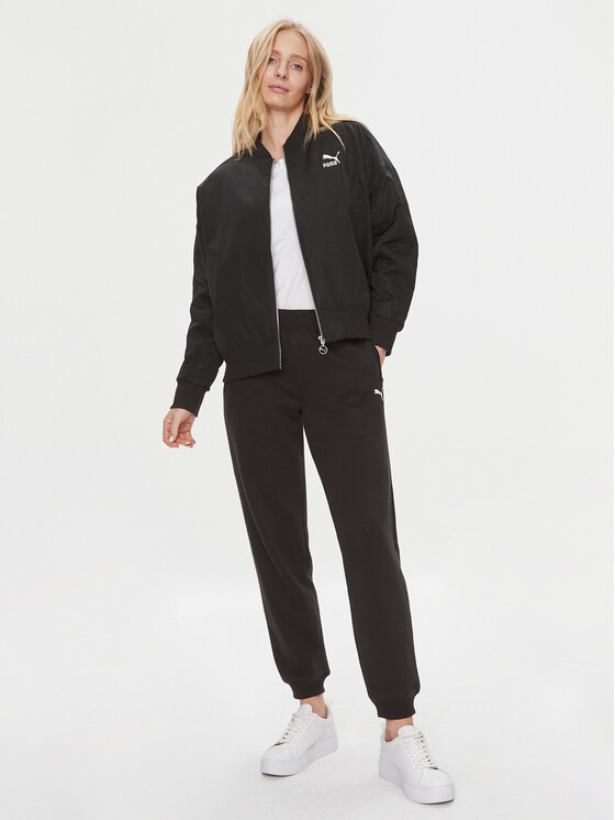 Puma Puma Bomber striukė T7 621689 Juoda Oversize